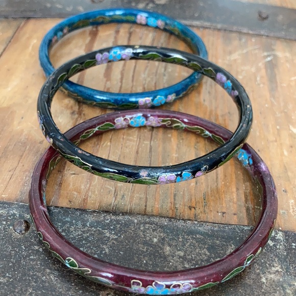 Cloisonné bracelets - Picture 6 of 6